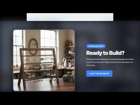 Jewelry Tree Stand DIY Plan | Premium DIY Woodworking Plans