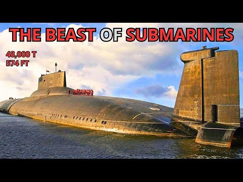 The Power Of The Biggest Submarine On The Planet Is Insane: Project 941 Akula