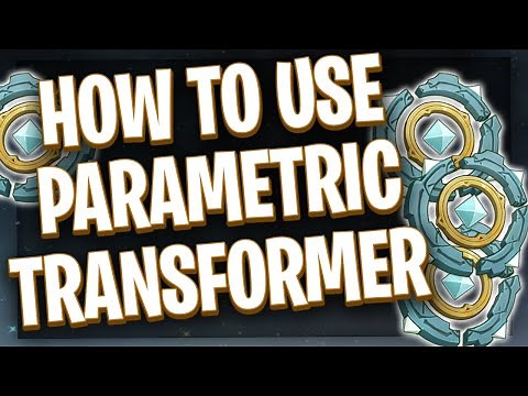 How to use the Parametric Transformer properly!