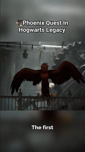 🦅 How to Get the Phoenix in Hogwarts Legacy! #hogwartslegacy #shorts #harrypotter