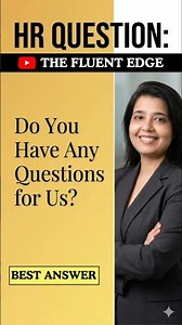 "No Questions" — The Answer That Kills Your Interview #interview #freshers #thefluentedge