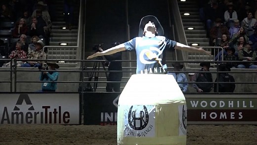 Rodeo Clown JJ Harrison brings the laughs and the heart to rodeos all over