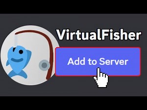 How To Add Virtual Fisher Bot To Discord Server