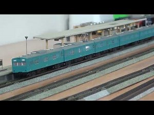 国鉄103系京阪神緩行線（スカイブルー）KATO