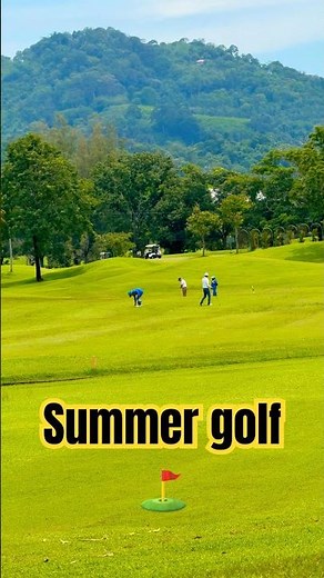 Breathtaking Golf Course Views with Players in Action ☀️😀 Fairways, Nature & Dynamic Highlights