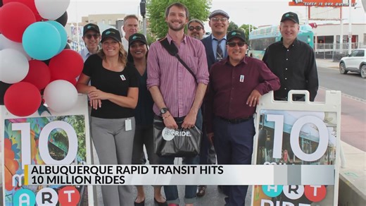 Albuquerque Rapid Transit hits 10 million rides