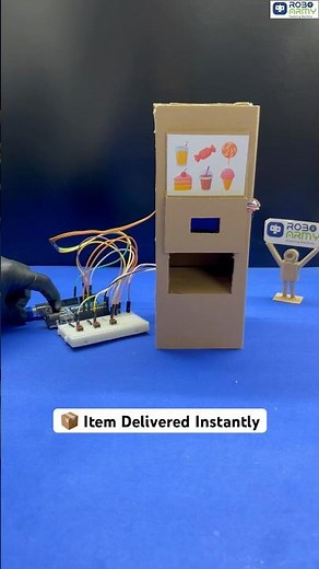 Mini Vending Machine Using Arduino & Servo Motor #roboarmy #arduinoprojects #vendingmachine