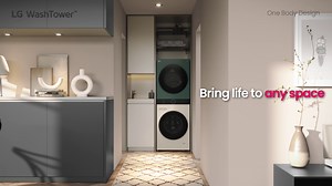Introducing the All-In-One Laundry Solution from LG! The WashTowerTM combines a stacked Washer and Dryer with the convenience of a central control panel. With its seamless One Body Design, the LG WashTower™ helps to save space at home and allows you to reimagine how best to use the additional space you have. To learn more, please visit http://lge.ai/6188ON2Gw... | LG Global