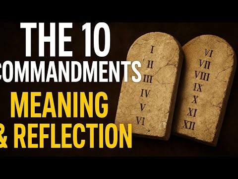 The 10 Commandments Explained | Meaning & Reflection for Today #10Commandments #BibleProphecy