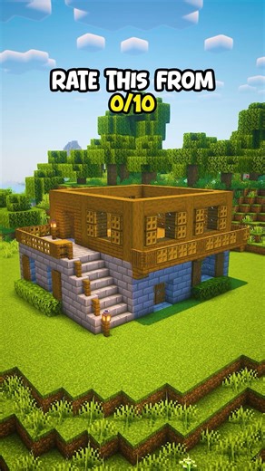 Minecraft Spruce House #minecraft