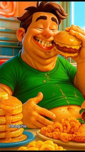 What Happens When You Eat Too Much? | 3D Cartoon Animation Explained #cartoon