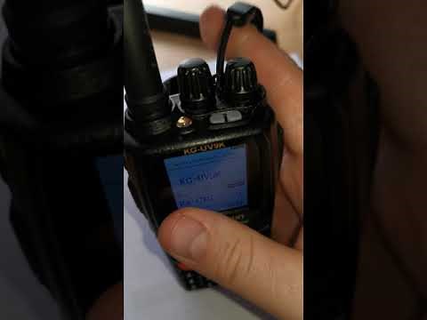 Programming KG-UV9K wouxun