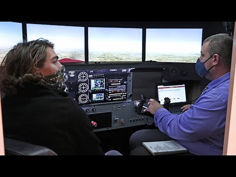 Elite Aviation: Redbird MCX Full-Motion Simulation Session 1: Engine Failure