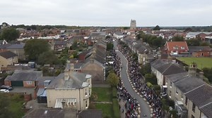 26K views · 131 reactions | Lots of people gathered to witness the event! 浪 Check out this aerial footage of Beccles' first Soapbox Derby which took place on the 29th of September along Station Road. Full story below: https://www.edp24.co.uk/news/24619035.beccles-holds-first-soapbox-derby-towns-history/  by Rik Keenes | EDP 24 | Facebook