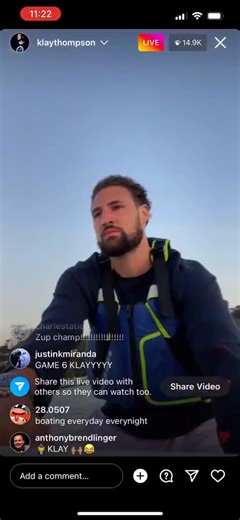 Klay Thompson went live and CELEBRATED after Megan Thee Stallion broke up with him and exposed him for cheating 😭👀"I caught her cheating first so yea I got my get back she must think I'ma simp""She just mad I'm not sending her $300k a month anymore"