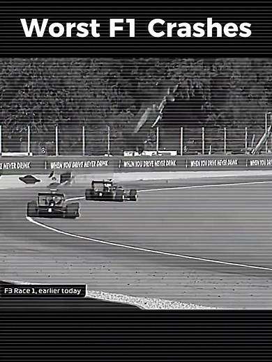 The WORST F1 Crashes Ever Caught on Camera 😬🔥