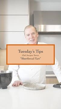 Tuesday's Tips with Chef Jacques Torres: Shortbread Tart