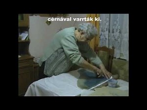 Kézimunkák drukkolása, nyomtatása