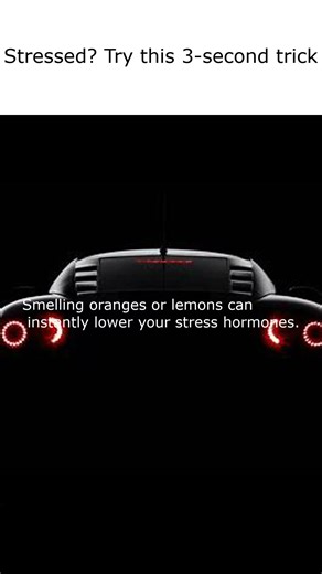 3-Second Stress Relief: The Citrus Trick