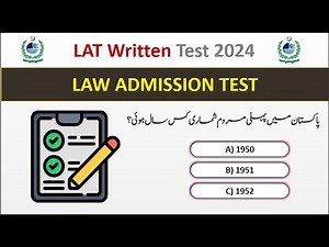 16.LAT Written Test Preparation 2024 | Complete Guide, Tips & Practice for Success"