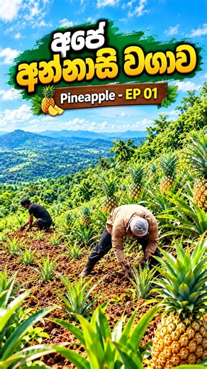 Planting Pineapples 🍍🌱 | Our Pineapple Farm – EP 01 #pineapple #farming #planting