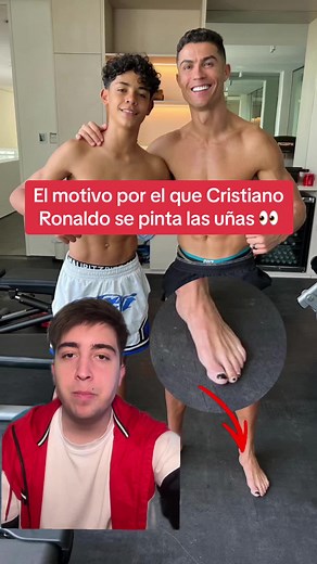 Por qué Cristiano Ronaldo se pinta las uñas - Curiosidades deportivas