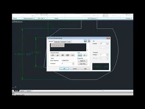 AutoCAD Mechanical 2012 Tutorial Power Dimensioning Fits and Tolerances YouTube