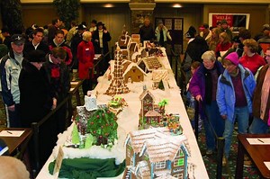Gingerbread Competition and annual tree lighting in Beaver