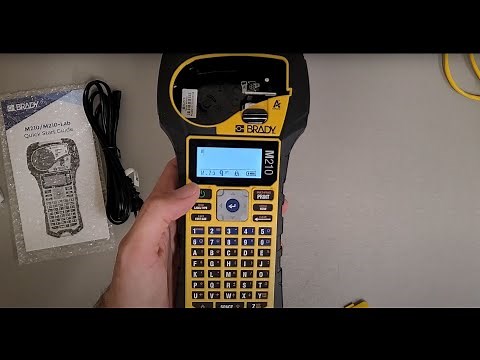 Review of the Brady M210 Handheld Label Maker with Accessory Kit