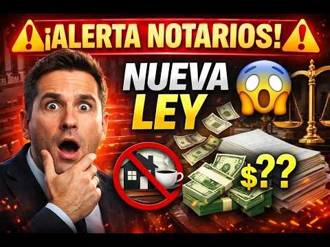 “ALERT GUATEMALAN NOTARIES! The new notary law is generating controversy 😱⚖️