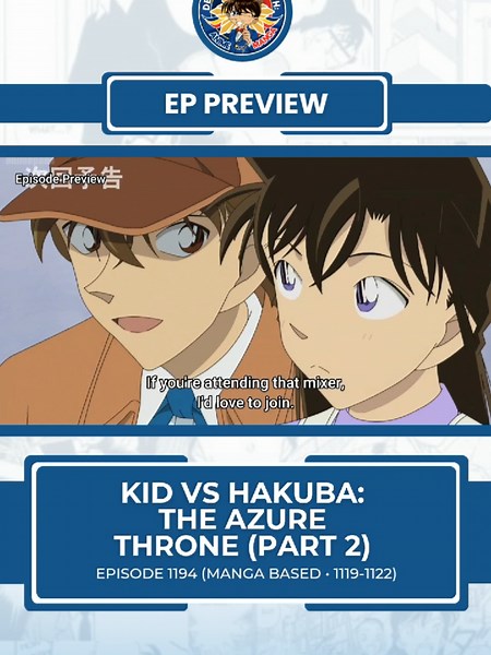 EPISODE PREVIEW | Photos from the upcoming 1194th episode of Detective Conan titled