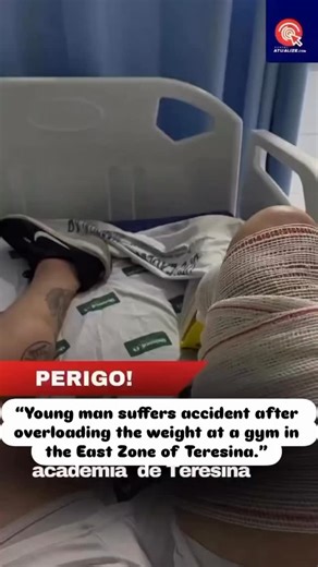 NAUGHTYGRAM on Instagram: "An accident during a high-intensity workout at a gym in Teresina drew attention on social media after being recorded on video. Bodybuilder Ranieri Lopes Filho, 31, suffered a serious injury while performing a leg exercise with a load of 400 kg, resulting in 31 afubtures the duaaridads tardiccident after overloading the weight at a gyni h The incident occurred on January 22 and was recorded by the athlete himself. Ranierit has been training for about 10 years and was in