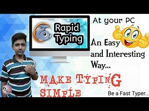 Rapid Typing Tutor || Be a fast Typer || தமிழில் ||