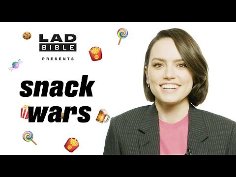 Daisy Ridley Tries British And American Snacks | Snack Wars