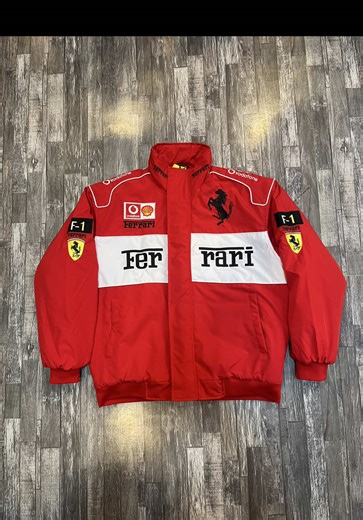 Ferrari Red Jacket for F1 Fans