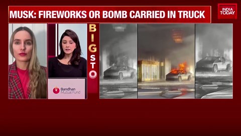 1 killed in Tesla Cybertruck explosion in Las Vegas