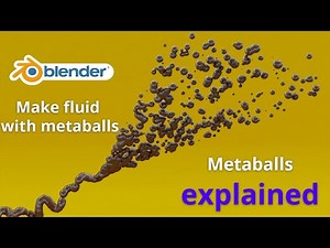 Make Fluids with Metaballs || Blender Tutorial