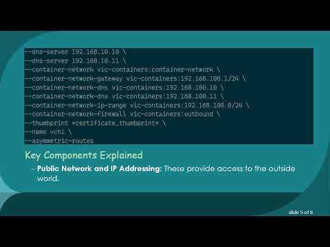 Controlling Ingress Traffic for Containers in VMware VIC: A Definitive Guide