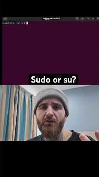 What’s the difference between sudo and su? What’s your preference? #sudo #linux #sysadmin #terminal