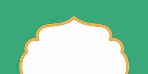 Islamic Ramadhan Frame Background Illustration. Eid Al Fitr Frame...