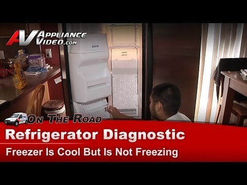 Whirlpool Refrigerator Repair - Freezer is Cold But is Not Freezing - GS6SHAXMS00
