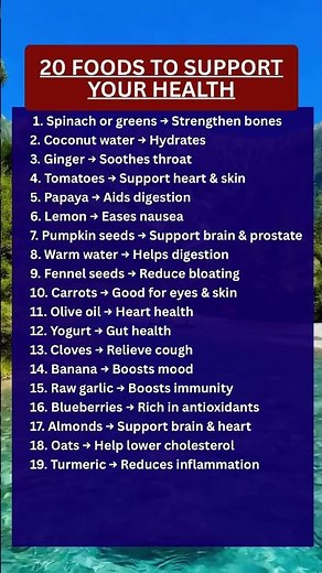 20 Foods to Support Your Health — The Complete Daily Nutrition Guide You Need to Start Using Now