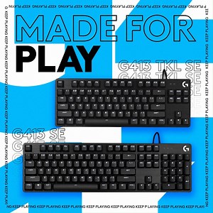 From tactile mechanical switches to 6-key rollover anti-ghosting and PBT keycaps—the full-size G413 SE and G413 SE TKL keyboard has the performance and durability required to compete. Get it here: Website: https://tinyurl.com/3sbbzs94 Shopee: https://tinyurl.com/kh2bkzhu Lazada: https://tinyurl.com/mtdv6wm8 www.gameline.ph #Gameline #gamelineph #PowerUpYourGamingExperience #LogitechG #Gaming | Gameline