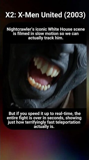 How Terrifying Nightcrawler Is in Real Time #Xmen #movie