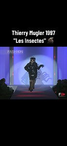 13 reactions | Thierry Mugler Haute Couture Spring/Summer 1997 "Les Insectes" 烈 #fashionshow #thierrymugler #mugler #hautecouture #runway #glamour #highfashion #iconic | Tendencias y Diseños Franchetto | Facebook