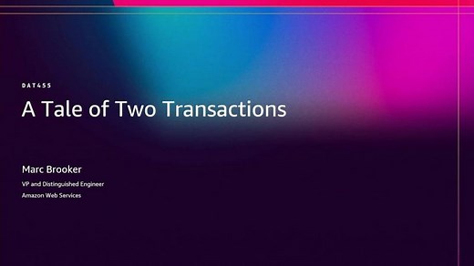 Marc Brooker on Database Transaction Isolation Levels at AWS re:Invent 2025 | Javed Husain posted on the topic | LinkedIn