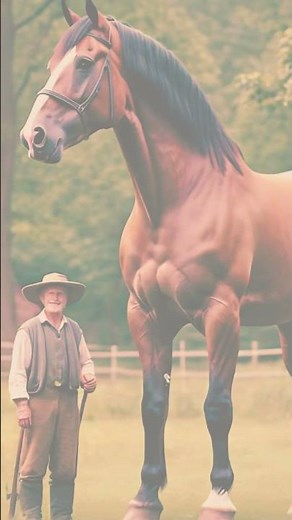 The Largest Horse Ever Lived.