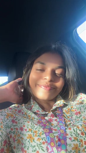 A Young Teacher's Moment of Reflection in the Car