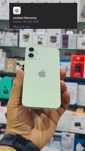 AL Fazaa on Instagram: "12MINI 256GB 100🔋JUST ACTIVE LIKE BRAND NEW✨ 7MONTH APPLE WARRANTY🤩@ 899 DH🔥"
