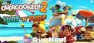 Overcooked 2's Surf 'n' Turf DLC adds a fancy beach cuisine